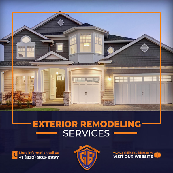 Exterior Remodeling Services - goldlinebuilders.com